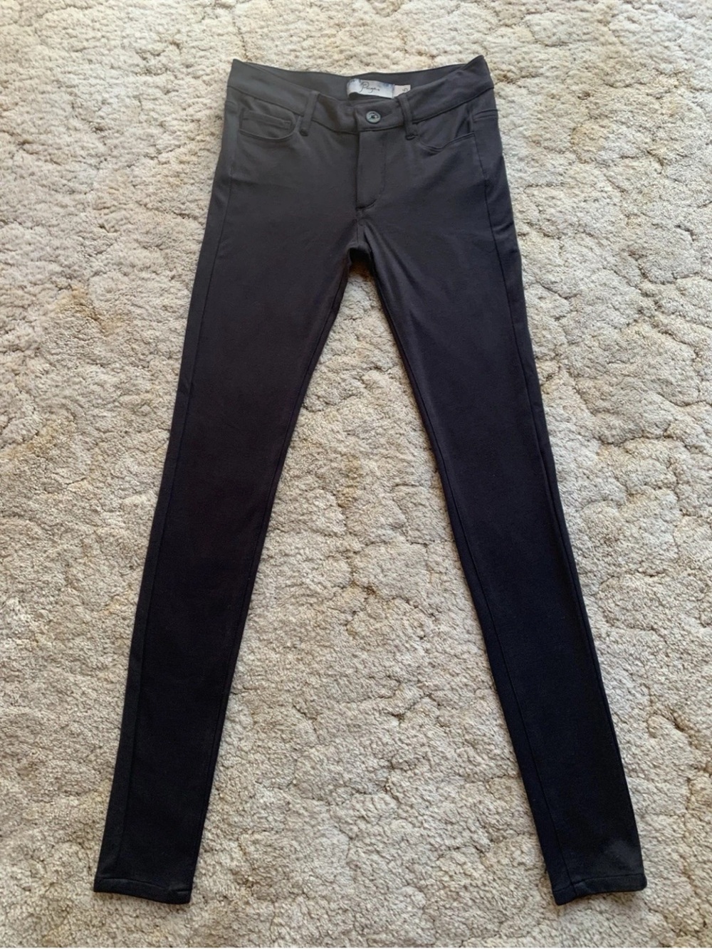 $6 SALE!! EUC PAIGE PEGGY SUE DARK GRAY STRETCHY SKINNY JEGGING LEGGING SZ 25